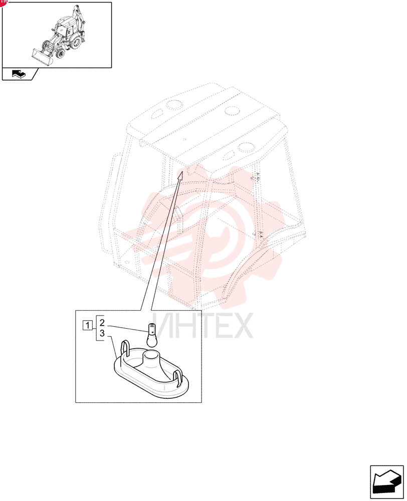 CEILING LAMP,12V, 10W