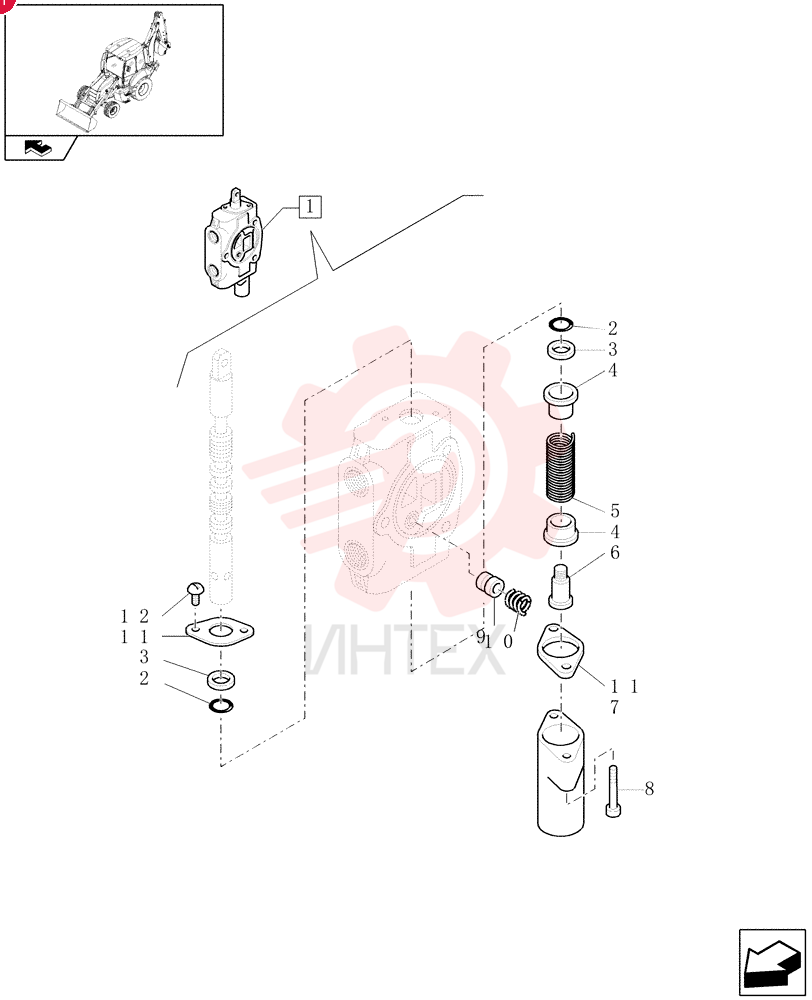 HYD VALVE SECTION