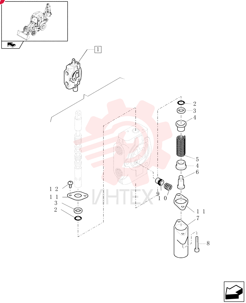 HYD VALVE SECTION