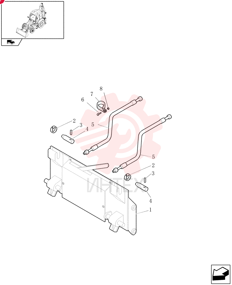 RETAINING PLATE 85824397