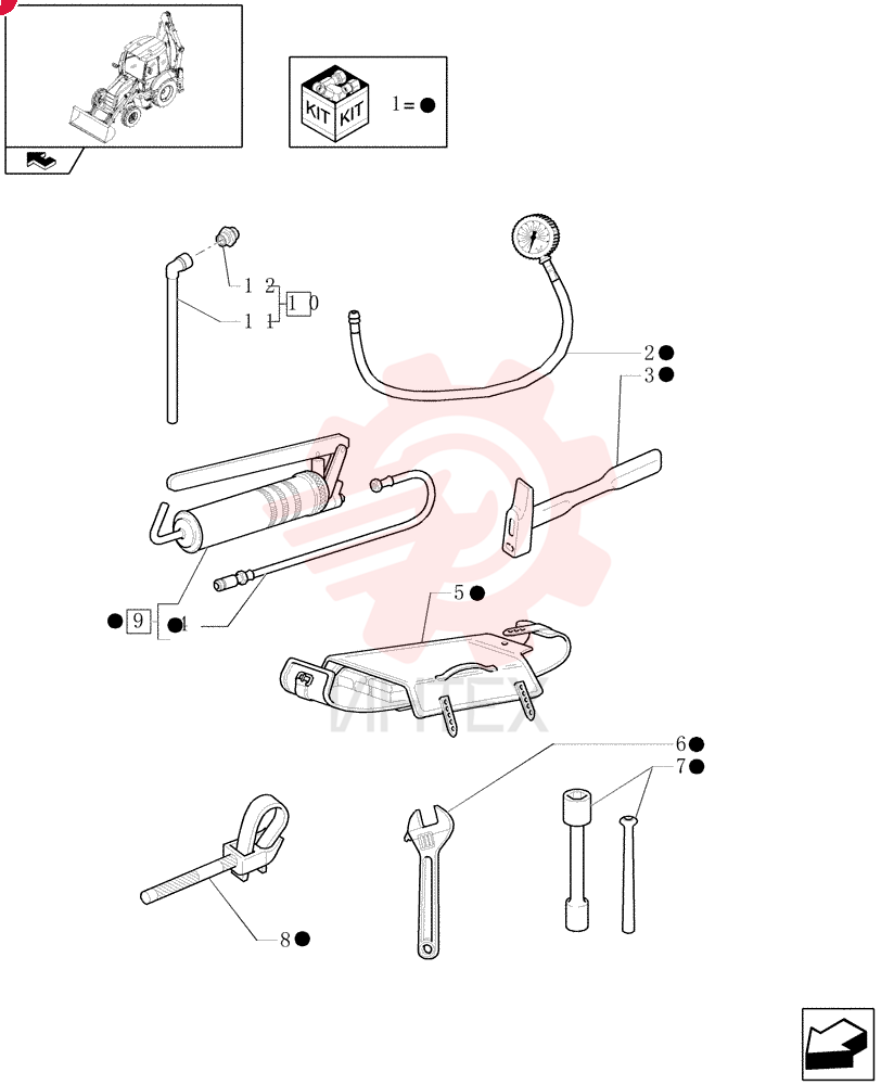TOOL KIT 85803394