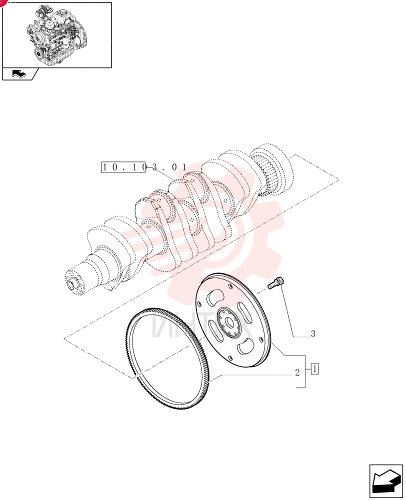 ENGINE FLYWHEEL
