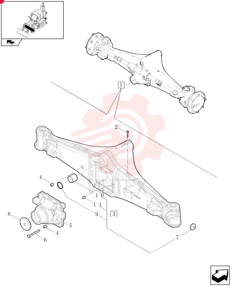 FRONT AXLE