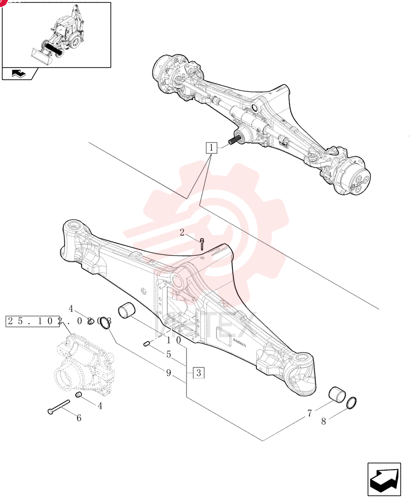 FRONT AXLE