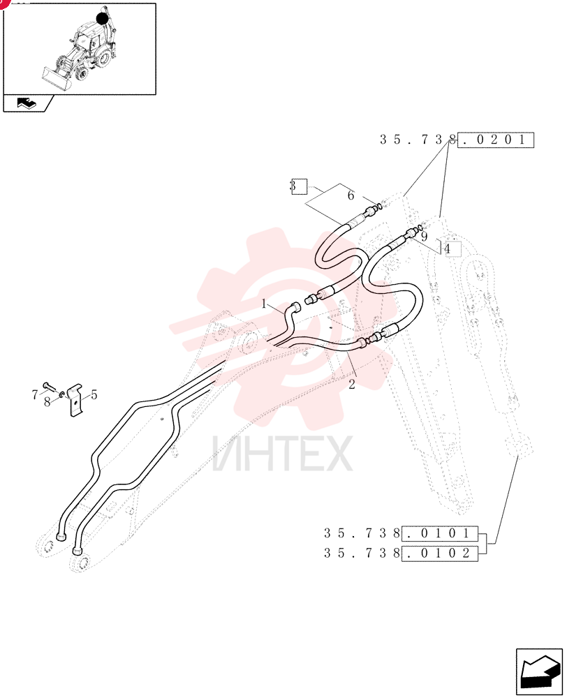 PRESSURE PIPE 87614629 (2)