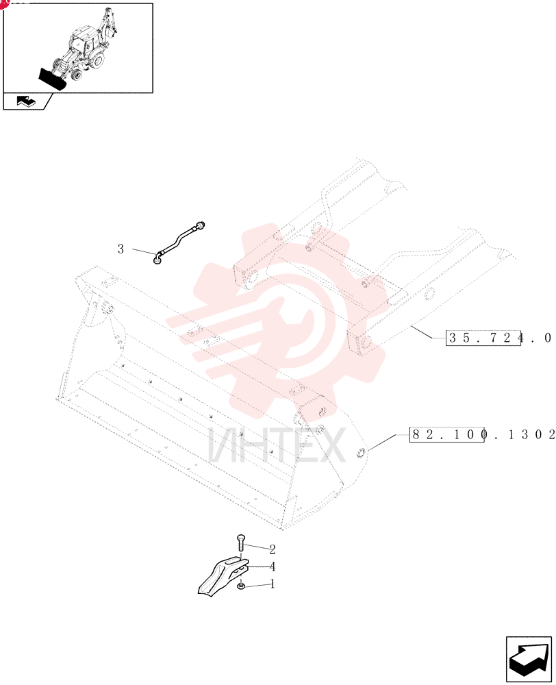 NUT,5/8"-11, G8 85801470 (2)