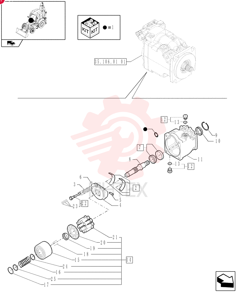 SEAL KIT 87741995
