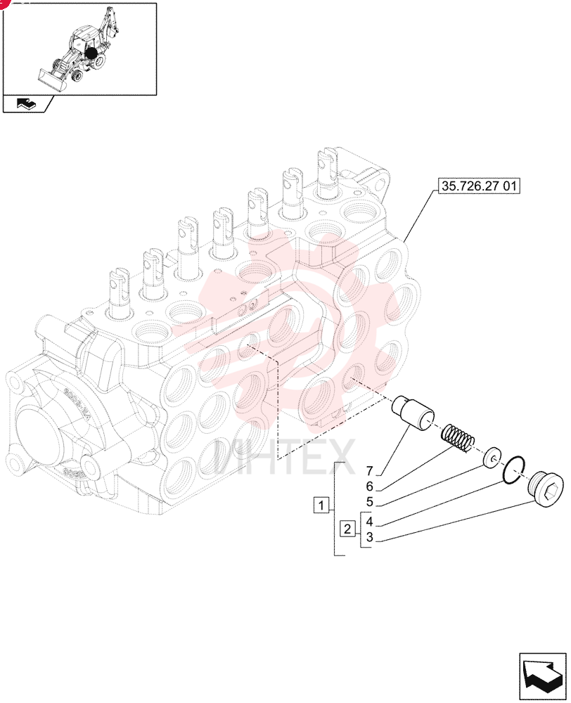 VALVE, CHECK 87428486 (2)