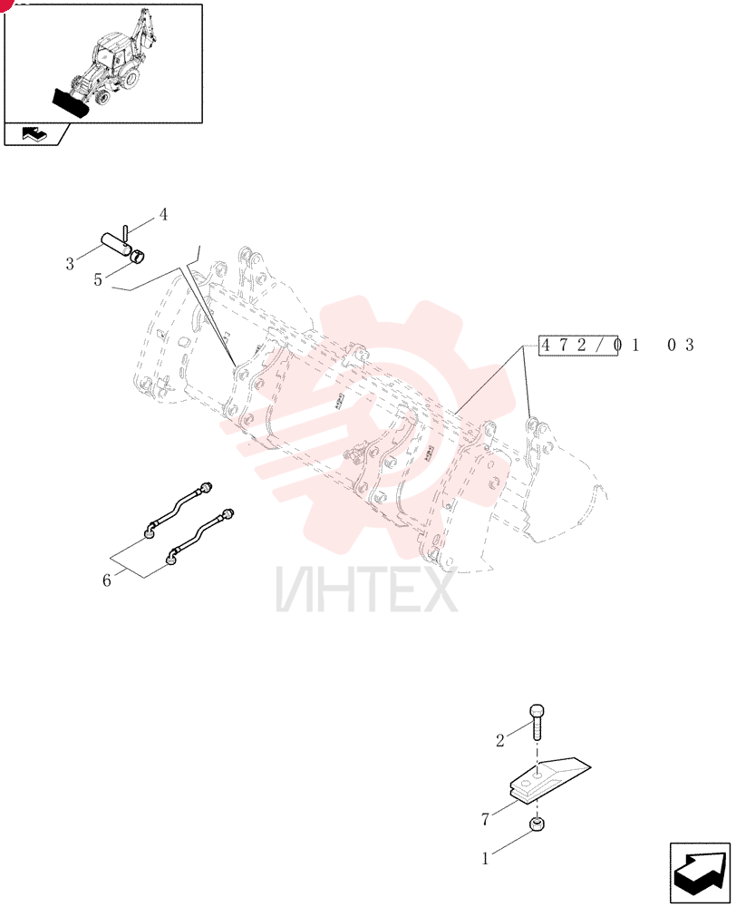 NUT,5/8"-11, G8 85801470 (2)