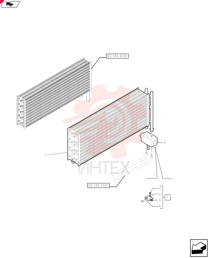 EVAPORATOR 87314369