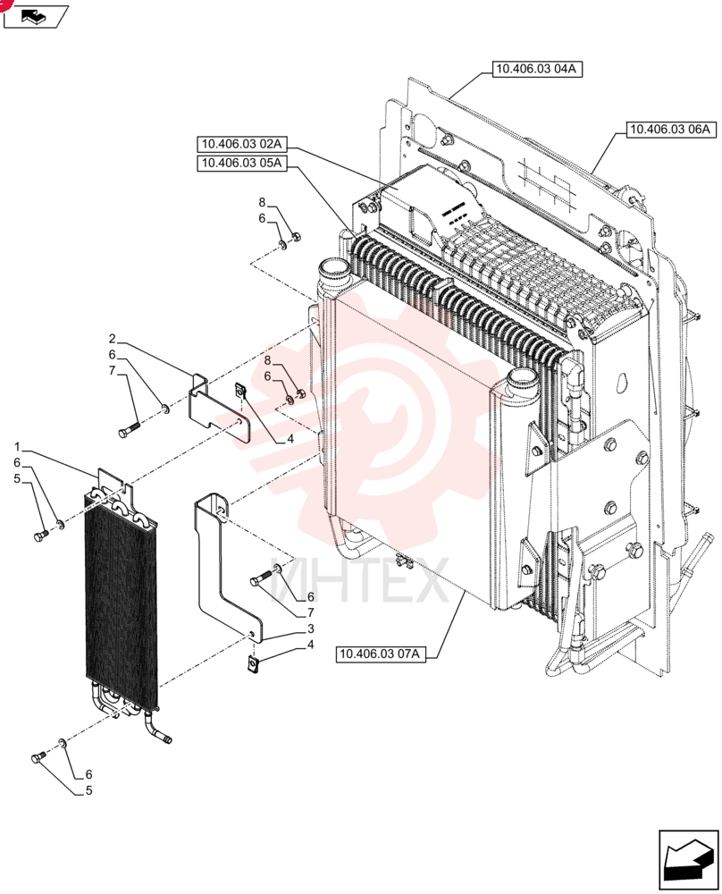 FUEL COOLER 87571706 (2)
