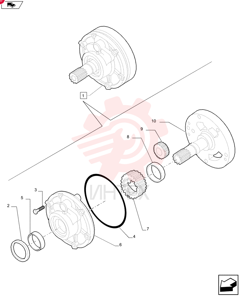 HYDRAULIC PUMP 87705431