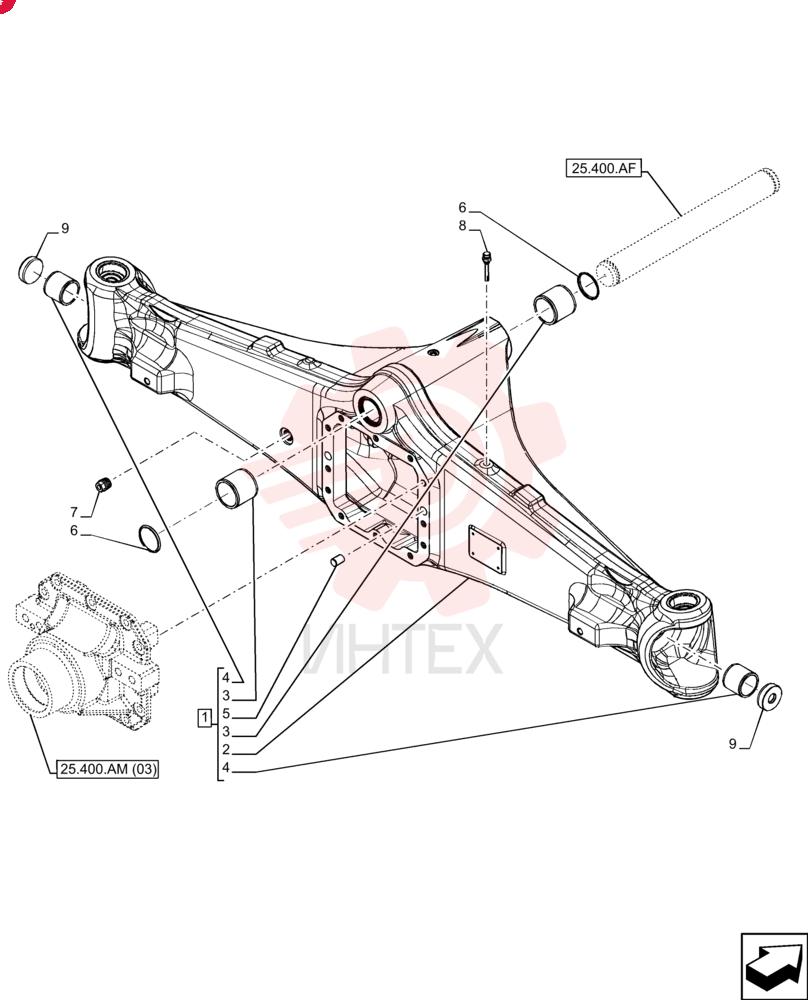 AXLE HOUSING