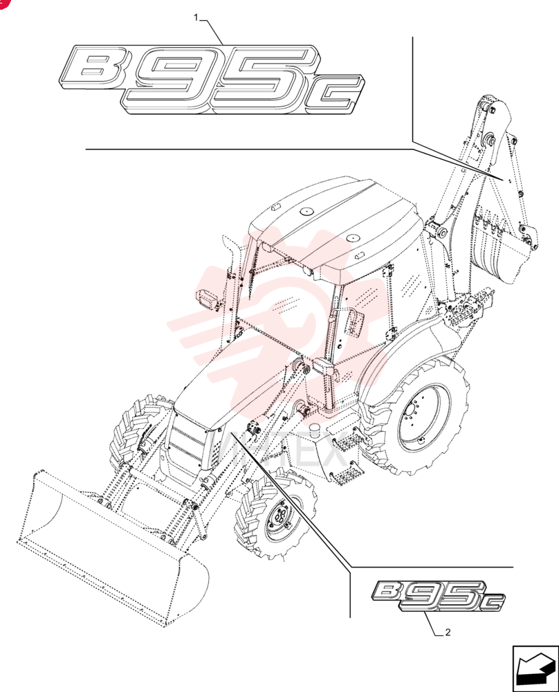DECAL,160mm x 715.7mm