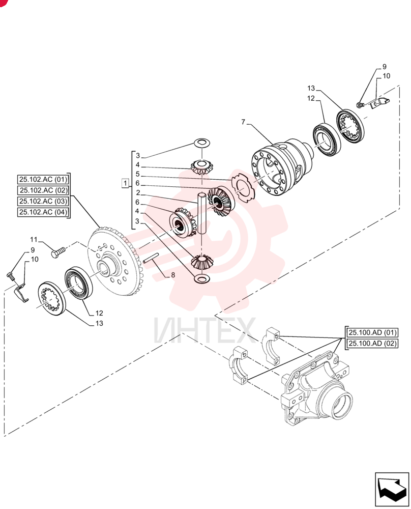 DIFFERENTIAL GEAR