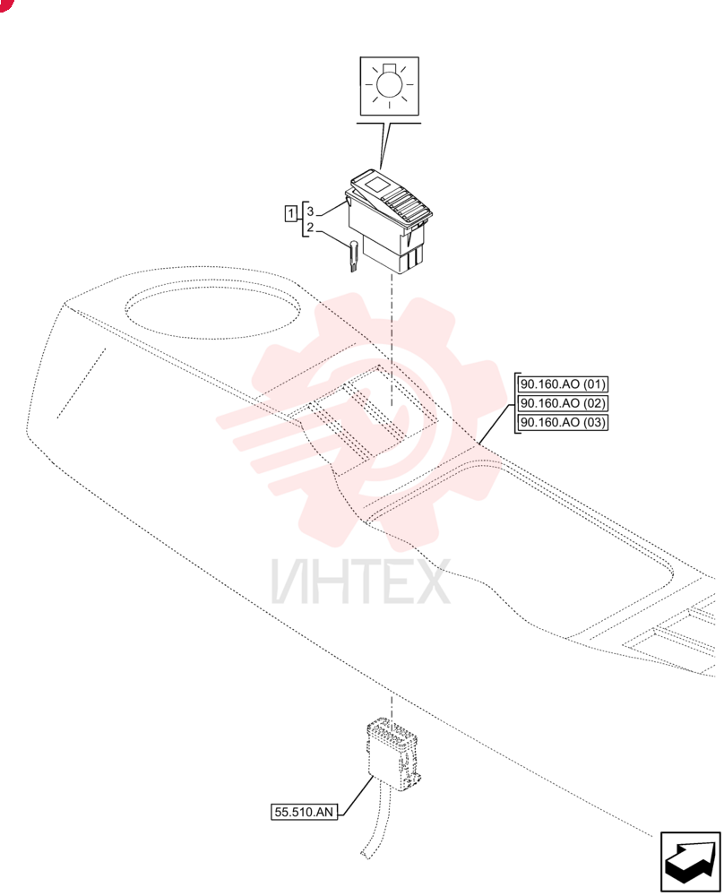 LIGHT SWITCH 85818828