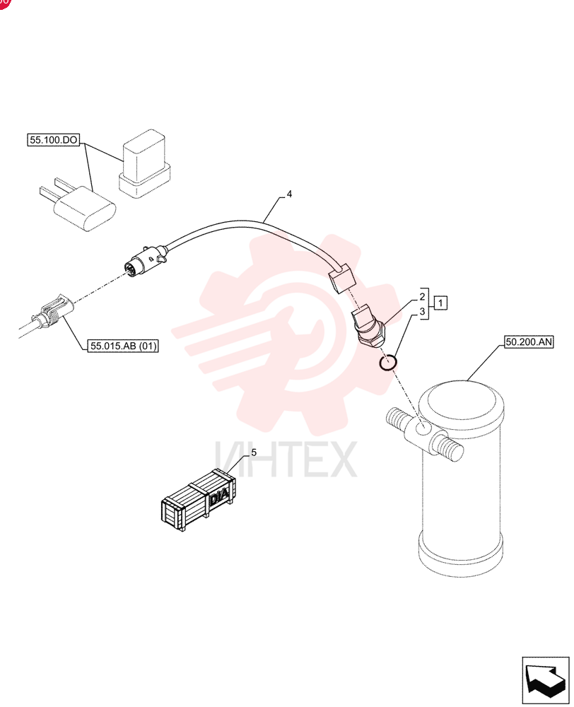 PRESSURE SWITCH 85804065