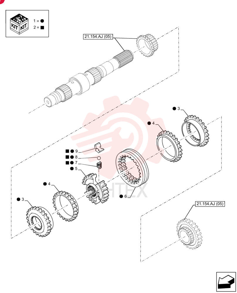 SYNCHRONIZER 87429974 (1)