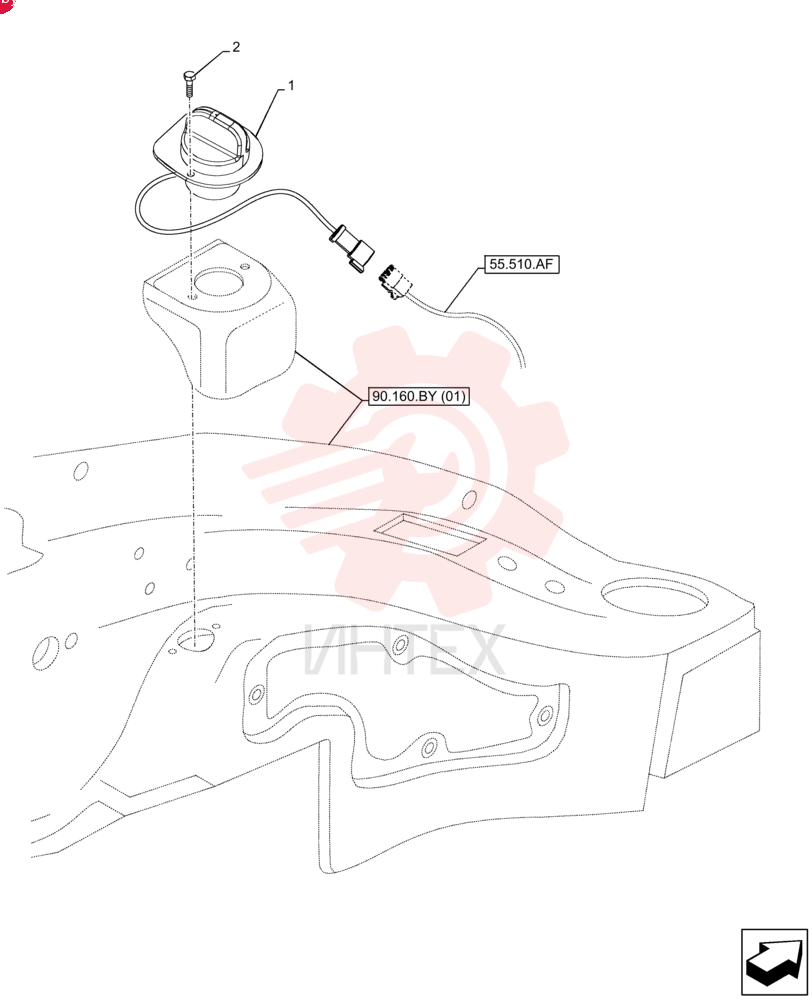 THROTTLE CONTROL 87528964