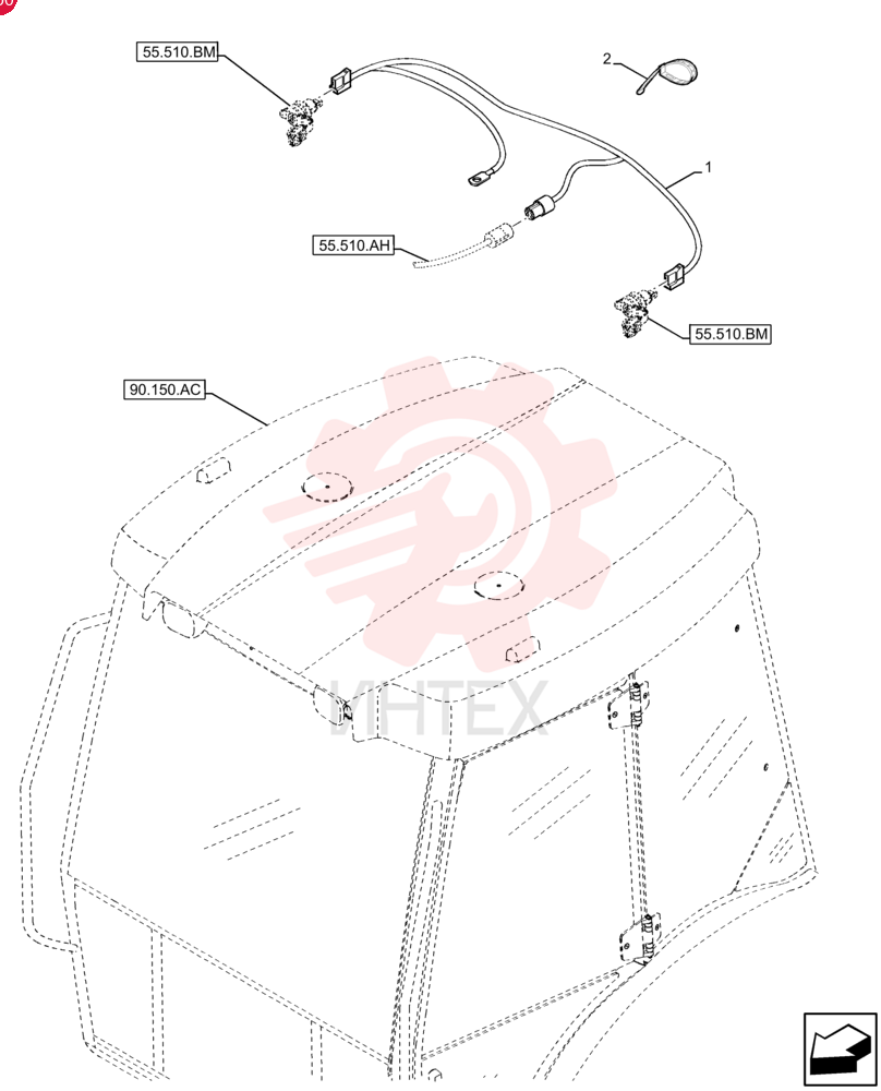 WIRE HARNESS 85819568