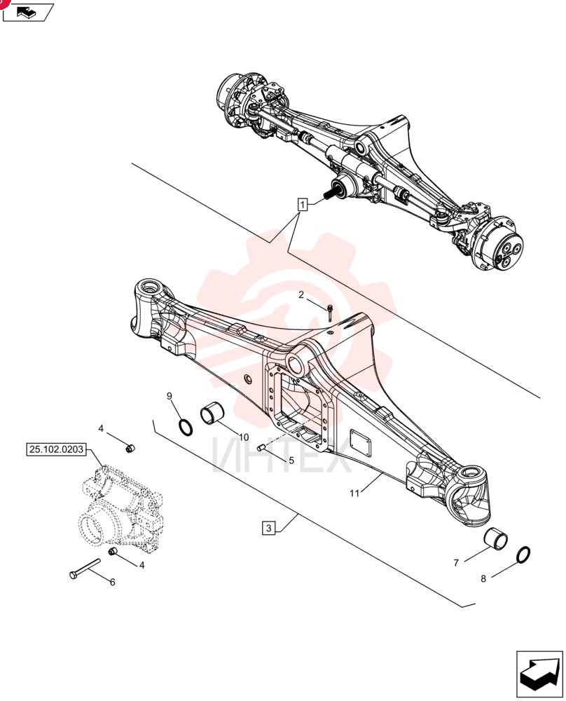 FRONT AXLE