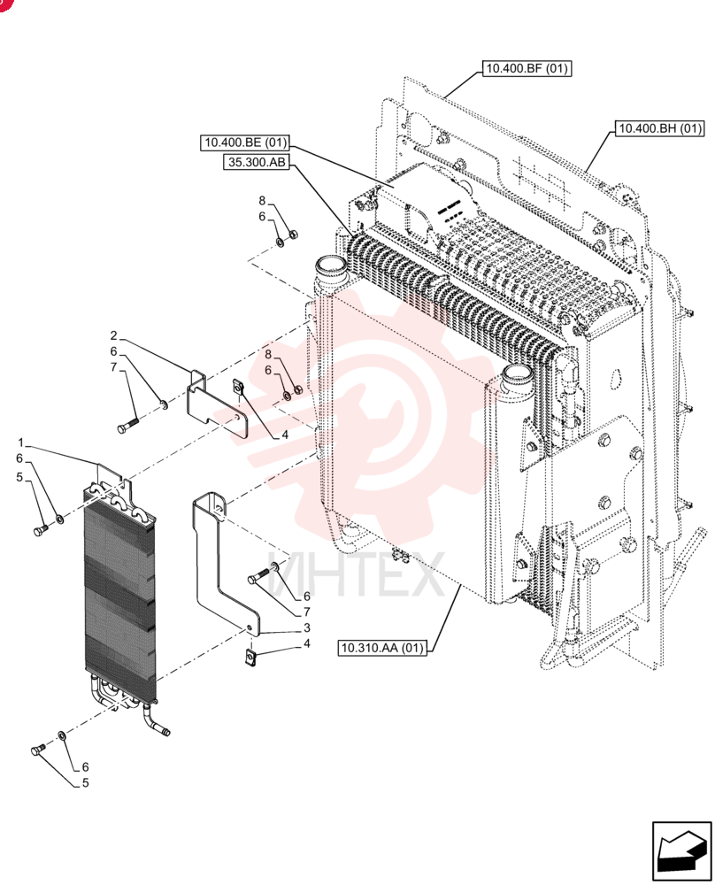 FUEL COOLER 87571706 (2)