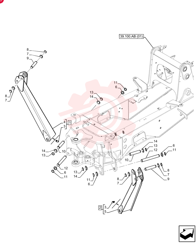 STABILIZER 85801253