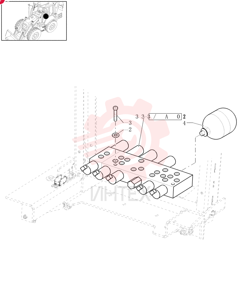 HYDRAULIC VALVE 85827471
