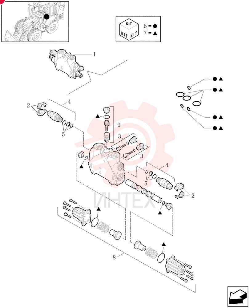 HYD VALVE SECTION