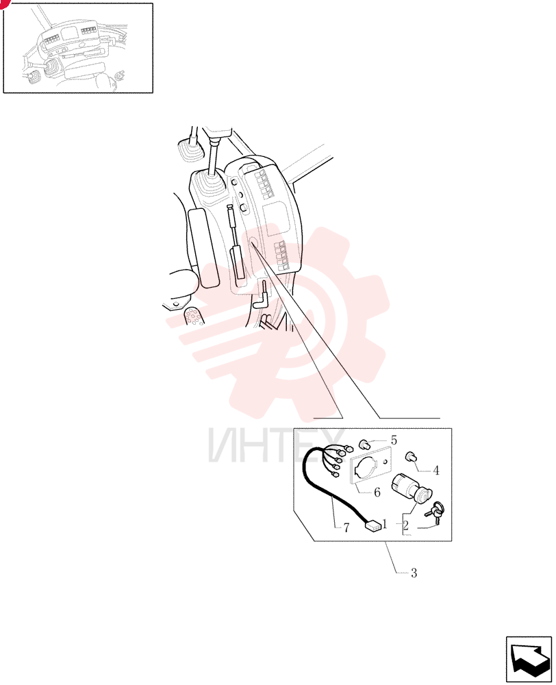 IGNITION SWITCH,7 Pins