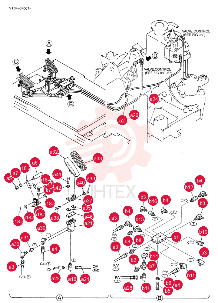 CONTROL LINES, REMOTE (EXTRA & BREAKER)