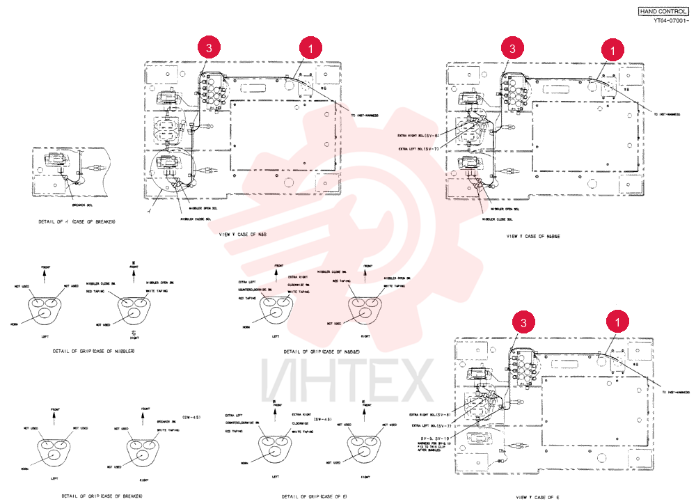 HARNESS ASSY, UPP YT13E00029F1 (1)