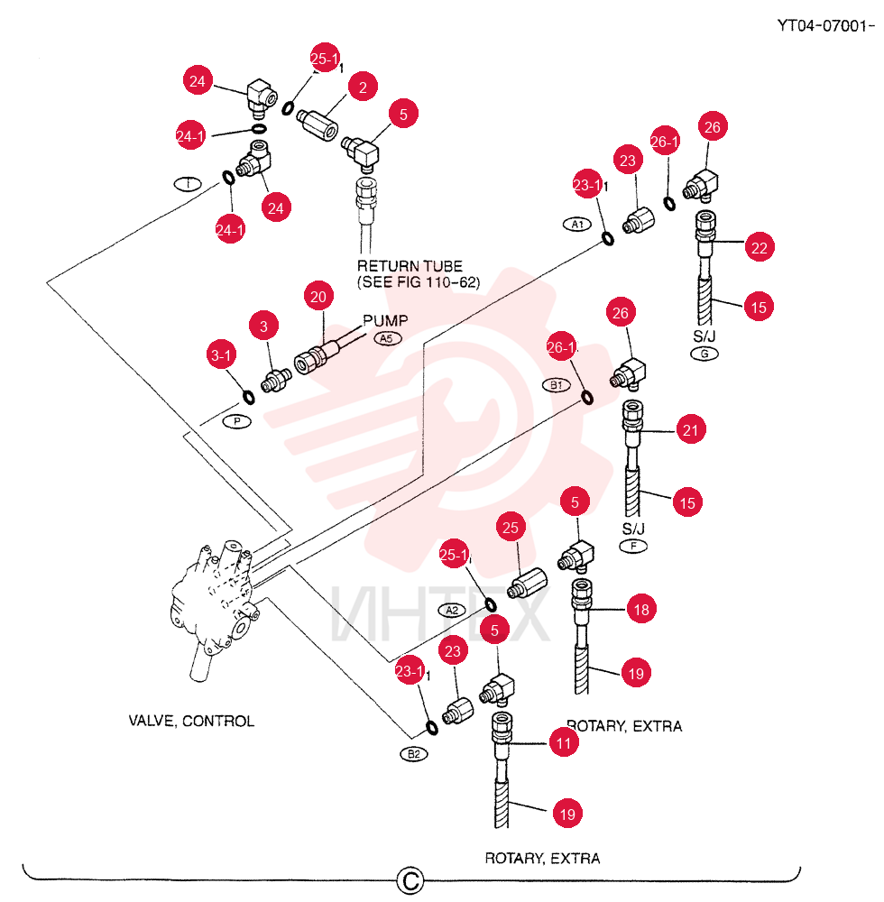 HYD LINES, UPP YT03H00032F9 (1)