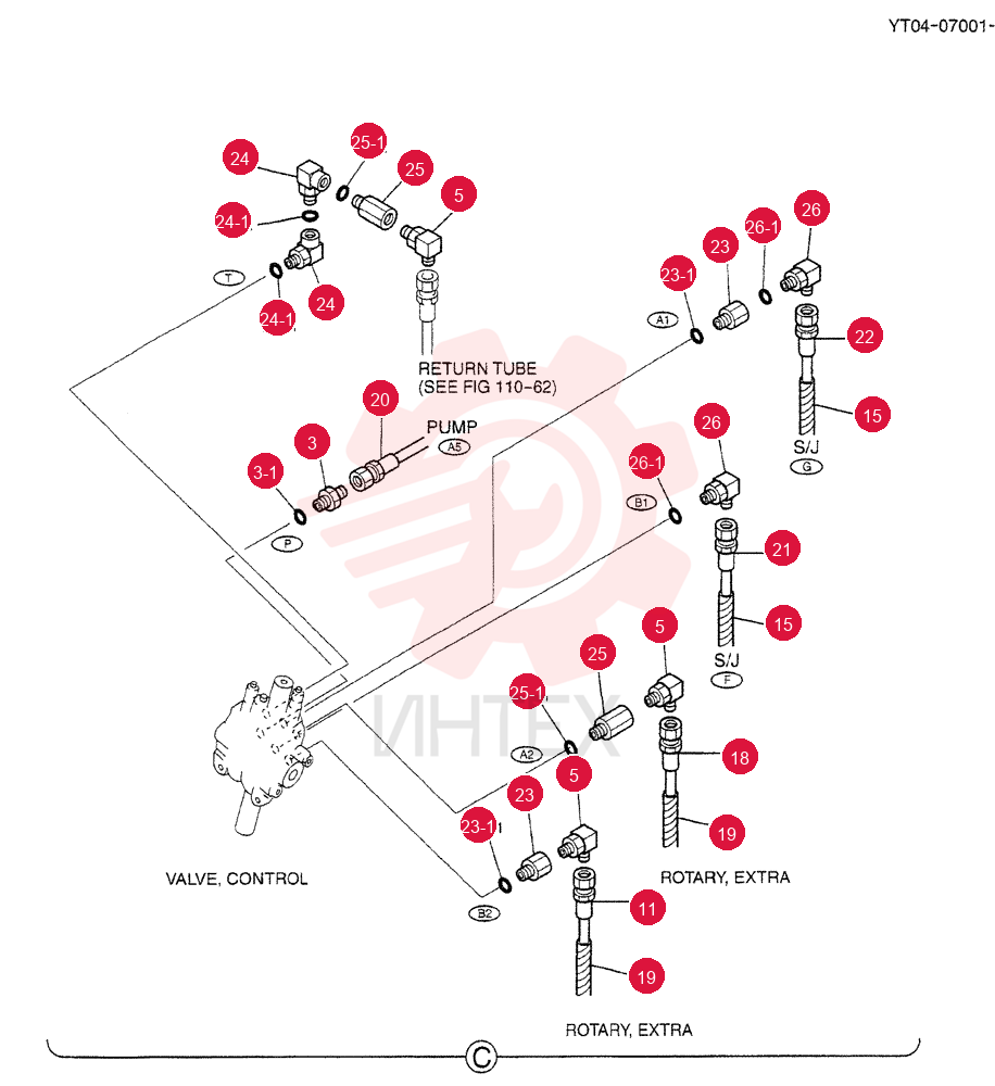 HYD LINES, UPP YT03H00032F6 (1)