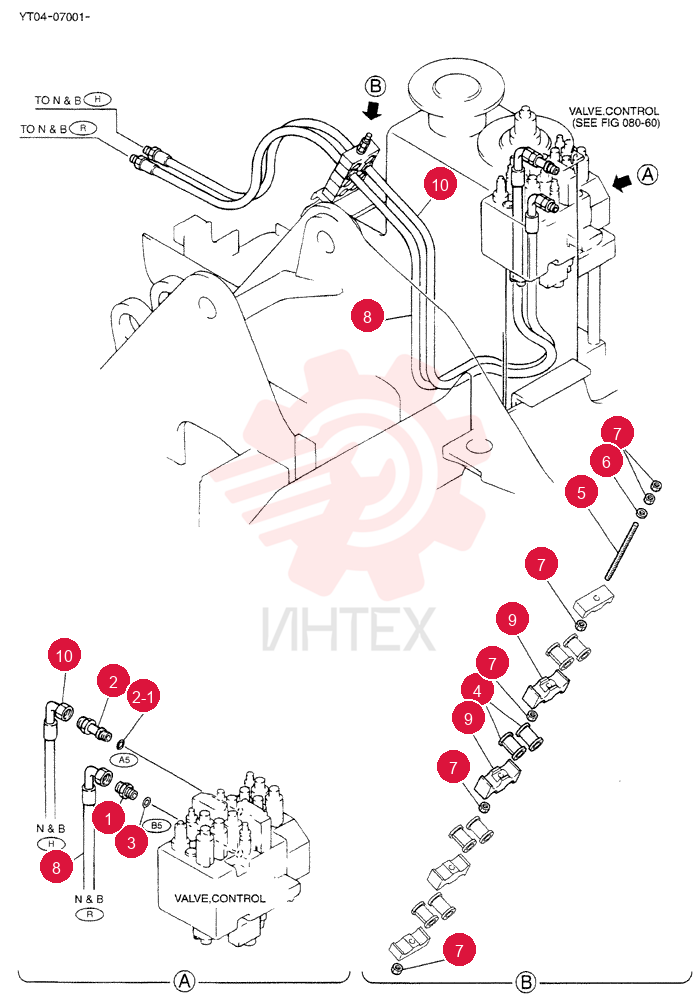 HYD LINES, UPP YT03H00025F1