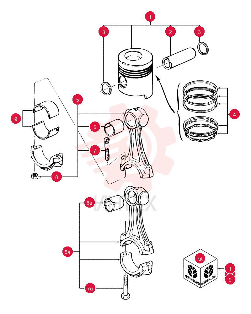 PISTON & RINGS KIT