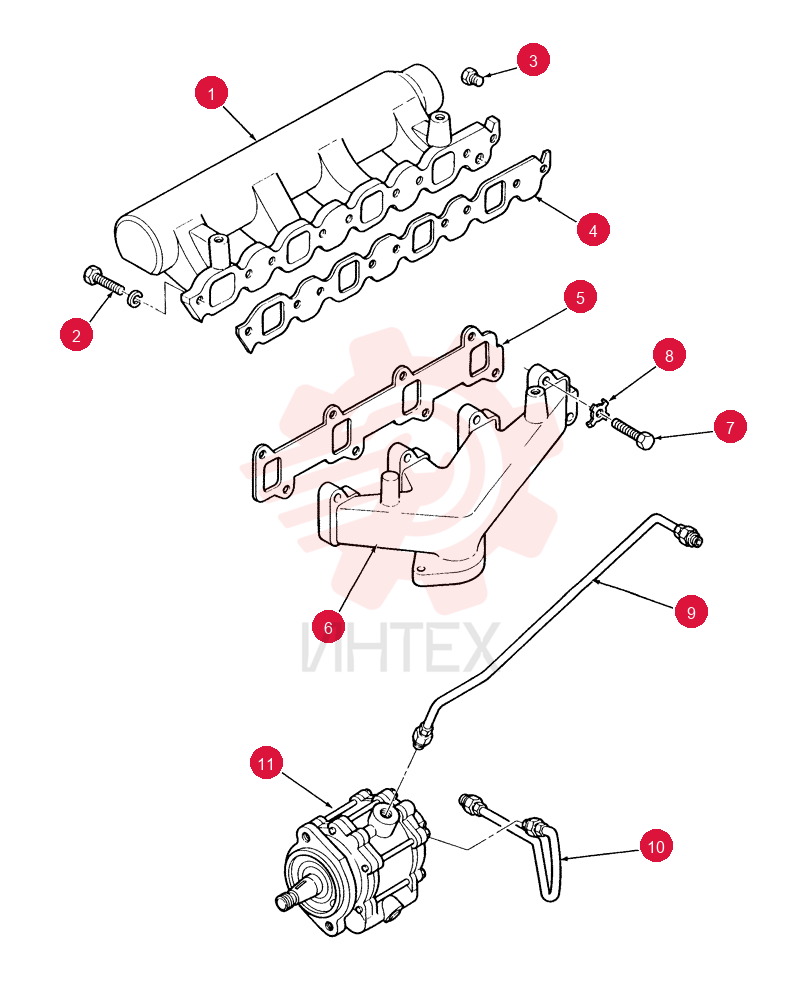 Manifold Assy., Start Year: 01-JAN-84