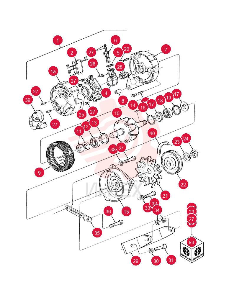 ALTERNATOR E3NN10B376AB