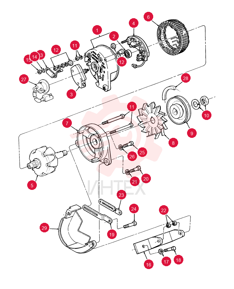 ALTERNATOR E3NN10B376AD