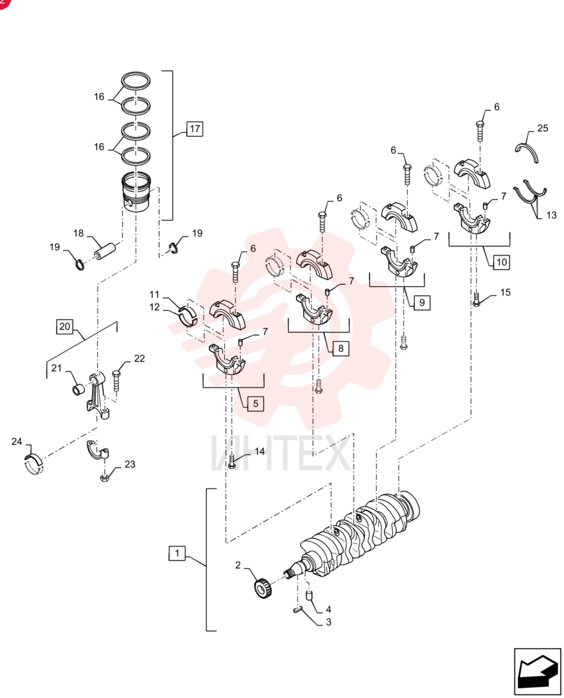 CRANKSHAFT SBA115256750