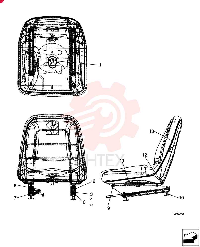 DRIVER SEAT 87019258 (1)