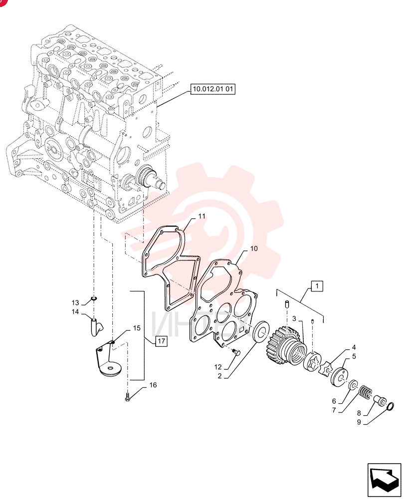 IDLER GEAR SBA165026230