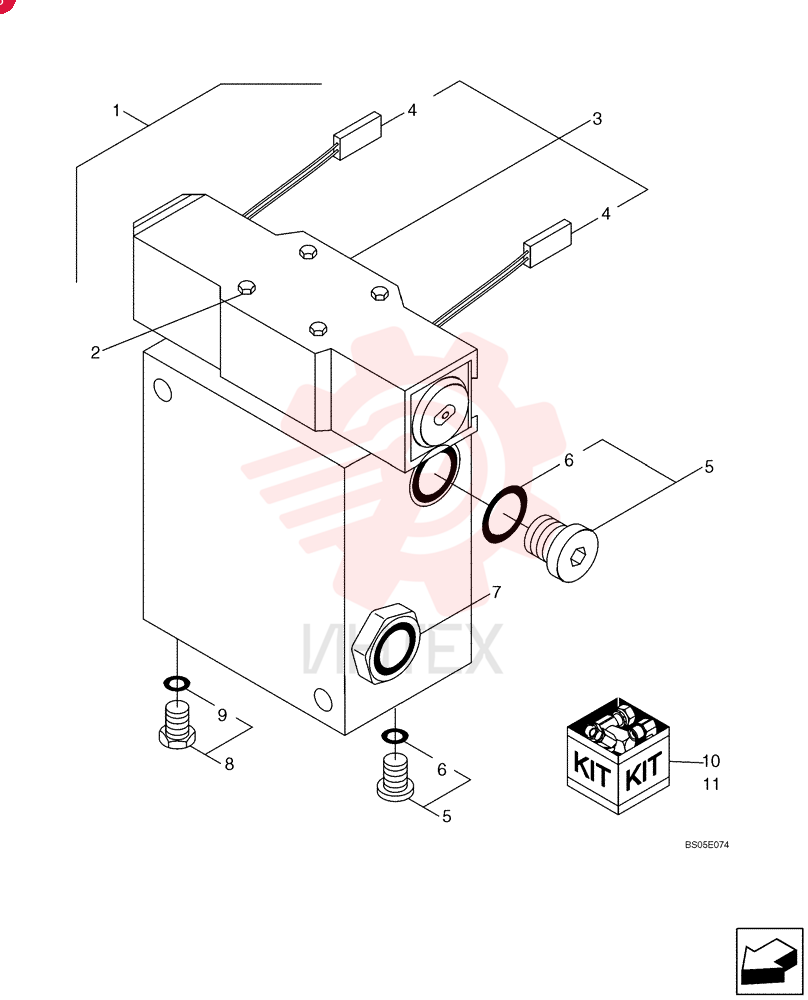 CONTROL VALVE 86600833