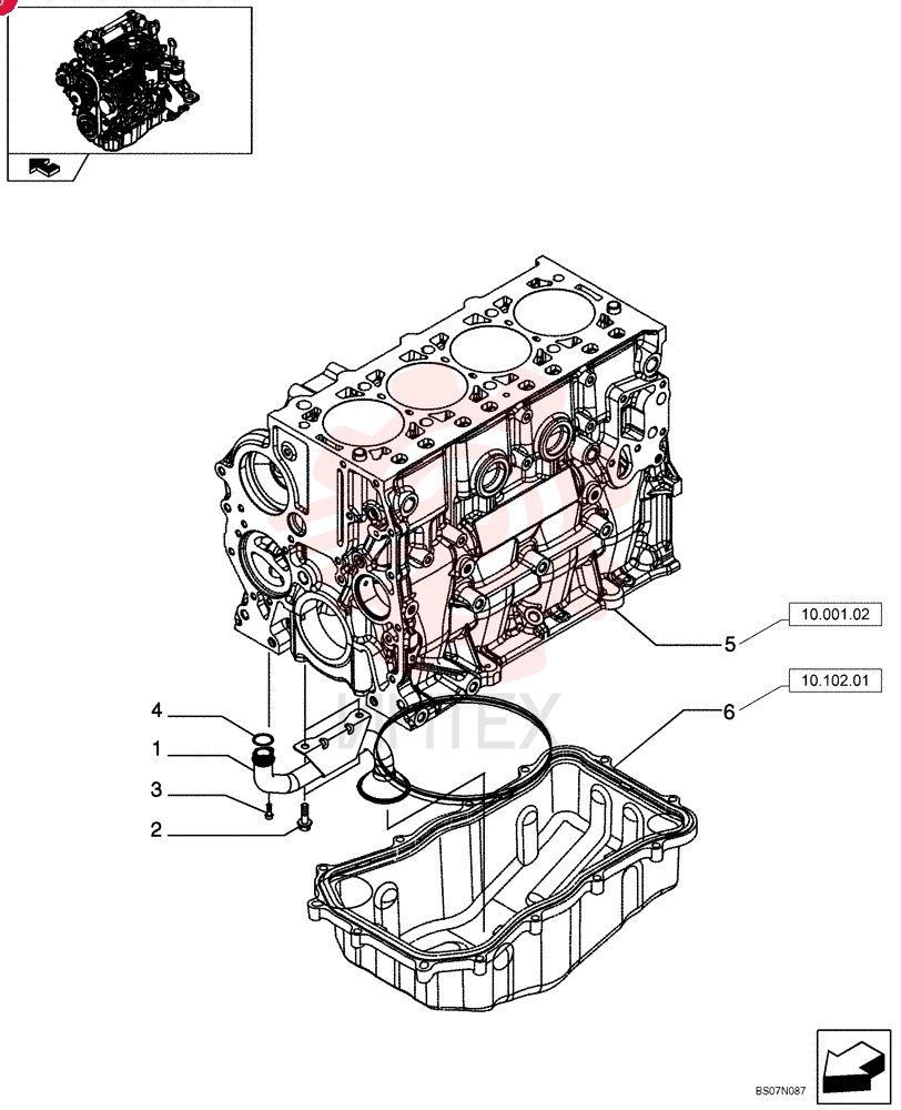 FILTER STRAINER 504179050