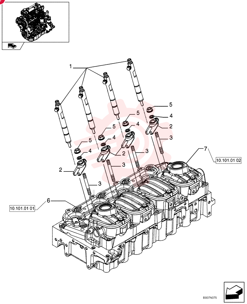 FUEL SYSTEM INJECTOR 504275234