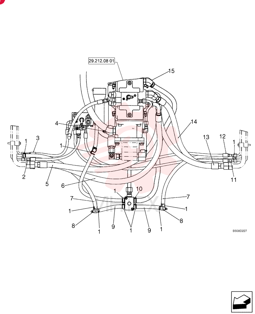 HOSE CLAMP,18.4mm Static ID x 15mm W