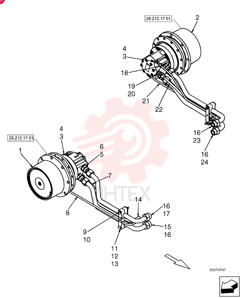 MOTOR,310CC 87600263