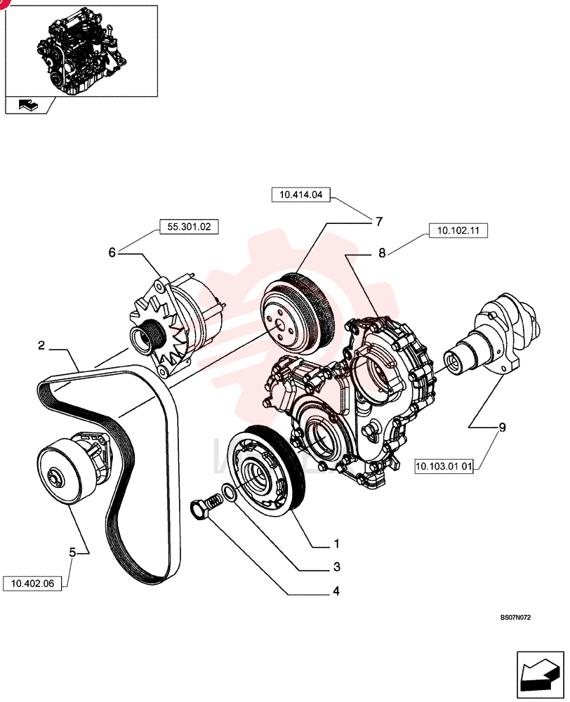 PULLEY 504273736