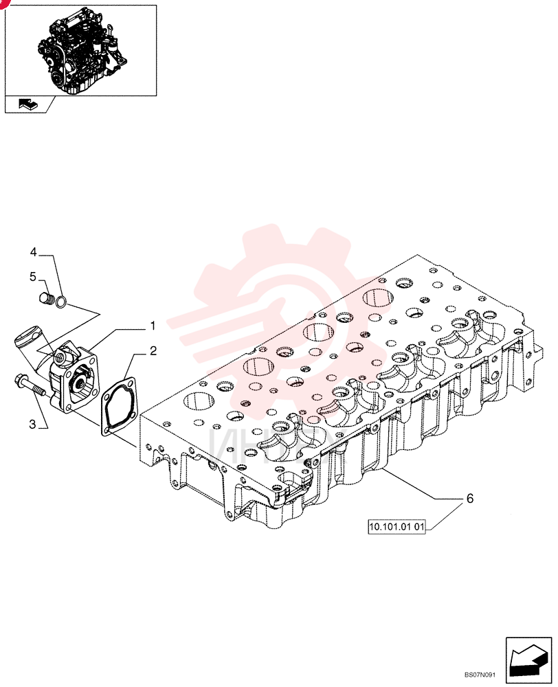 THERMOSTAT 504209127