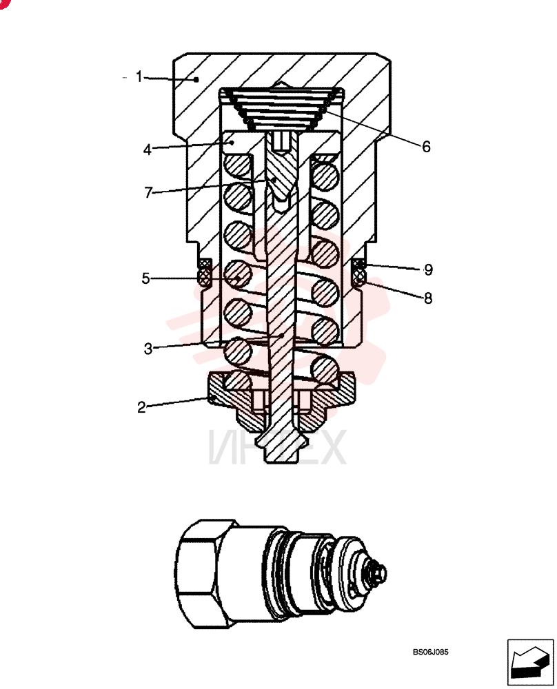 VALVE PRESSURE RELIE 87553603
